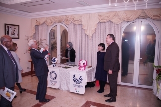Réception à l’occasion de la Fête Nationale pour célébrer l’Anniversaire de Sa Majesté l’Empereur du Japon