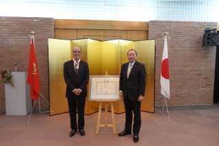 ベラルビ氏と倉光大使
