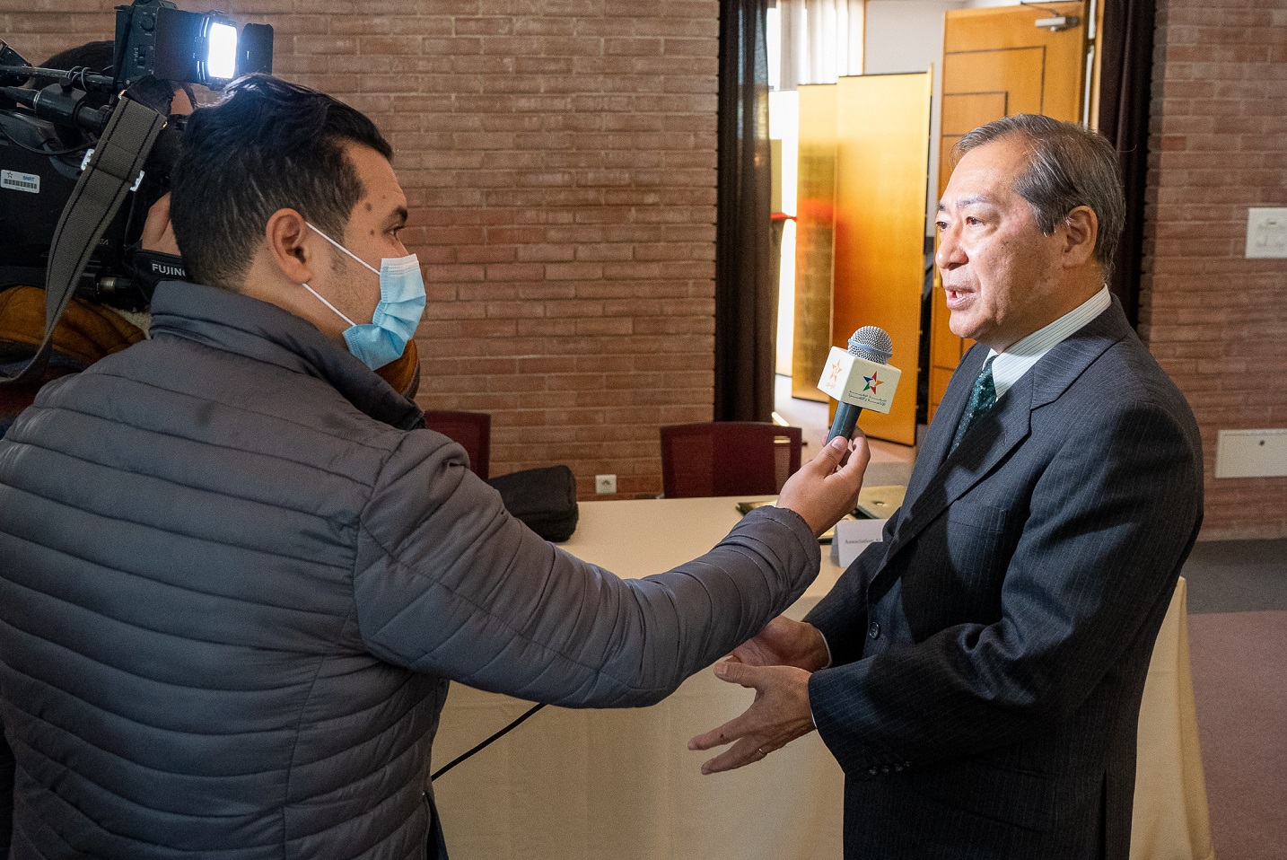 令和3年度草の根・人間の安全保障無償資金協力 贈与契約署名式 (令和4年3月15日)