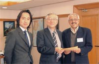 Signature de contrat de don APL - 25 mars 2010