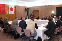 Signature des contrats de dons du gouvernement du Japon aux micro-projets locaux - 30/03/2011