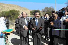 Aménagement d'une piste dans la commune rurale Sidi Abdellah El Bouchouari - 2013/11/11