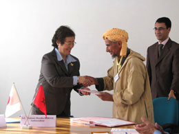 Cérémonie de signature des contrats de dons APL 2009-12-08