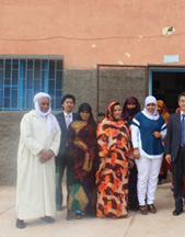 Visite au Centre de production et de valorisation des dérivés de cactus à Sbouya - 10/03/2015
