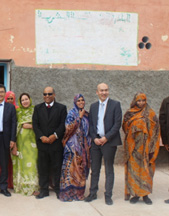 Visite au Centre de production et de valorisation des dérivés de cactus à Sbouya - 10/03/2015