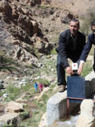 Cérémonie d'inauguration du système de canalisation hydro-agricole dans la Commune rurale de Toubkal - 05/03/2015