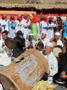 Cérémonie d'inauguration du système de canalisation hydro-agricole dans la Commune rurale de Toubkal - 05/03/2015