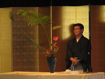 生け花デモンストレーション - 2011/09