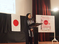16ème édition du Concours de discours en langue japonaise - MmeYamina EL KIRAT, Vice-doyenne de la Faculté des Lettres et des Sciences humaines - 14/03/2015