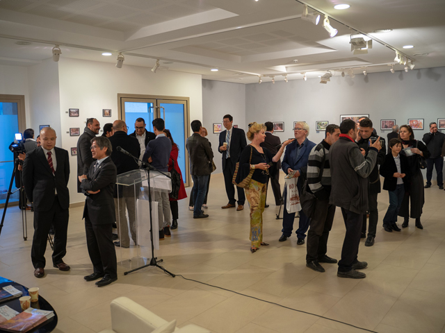 Vernissage de l’exposition de photographies « Au cœur du Japon »