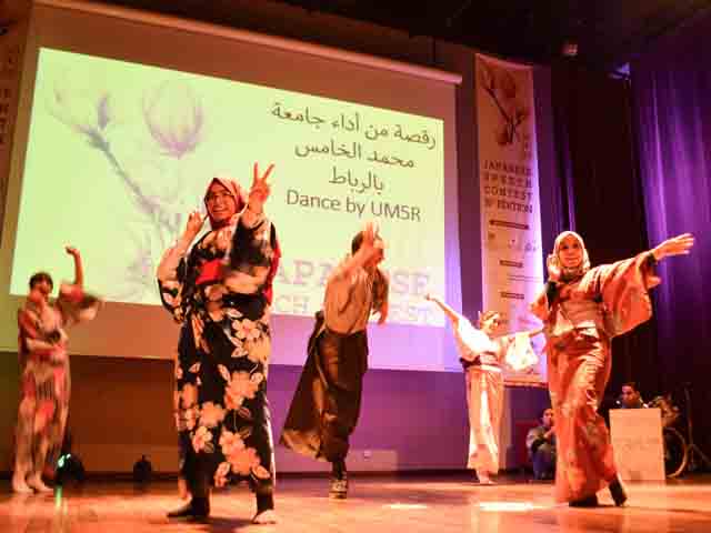 Assistance de l’Ambassadeur HANATANI à la 19ème édition du Concours d’Elocution en Langue Japonaise au Maroc - 12/05/2018