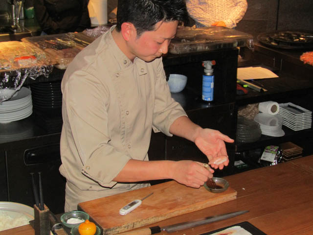 モロッコ産魚介類を活用した和食デモンストレーション - 20/02/2017