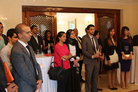 Réception en l’honneur des participants au 1er groupe d’ABE Initiative - 2015/08/10