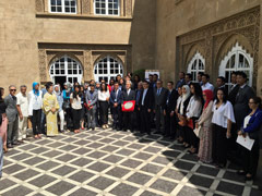 Réception en l’honneur des participants au 2ème groupe d’ABE Initiative - 2016/08/12