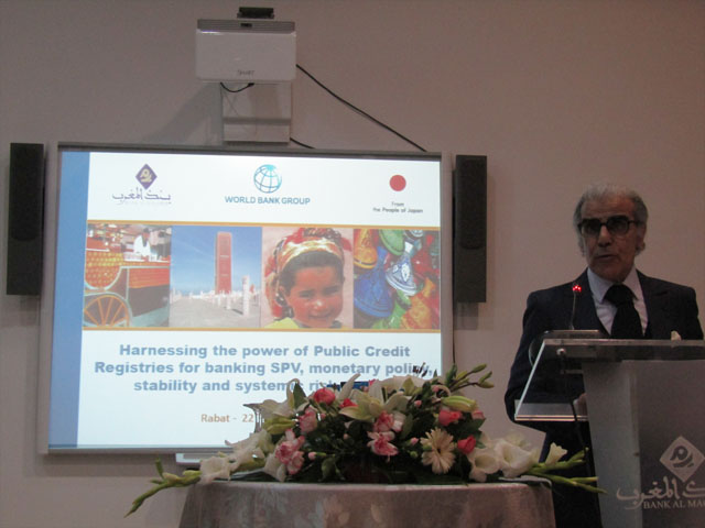 Séminaire international sur l’Utilisation des Centrales des Risques pour les fonctions institutionnelles des Banques Centrales - 22/02/2018