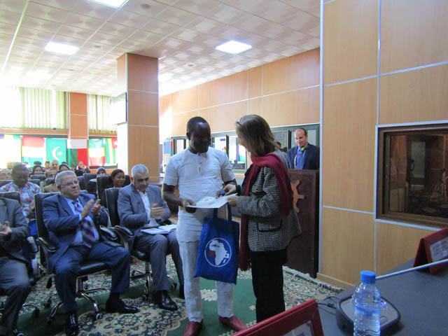 Cérémonie de clôture du séminaire « Gestion de la qualité et hygiène des produits de la mer » effectué dans le cadre du « Stage régional de formation tripartie au profit des pays africains francophones » - 2017/01/27