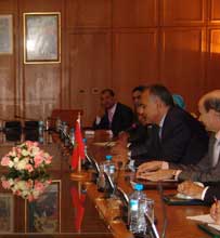 Visite au Maroc de M. TANAMI, Gouverneur de la JBIC