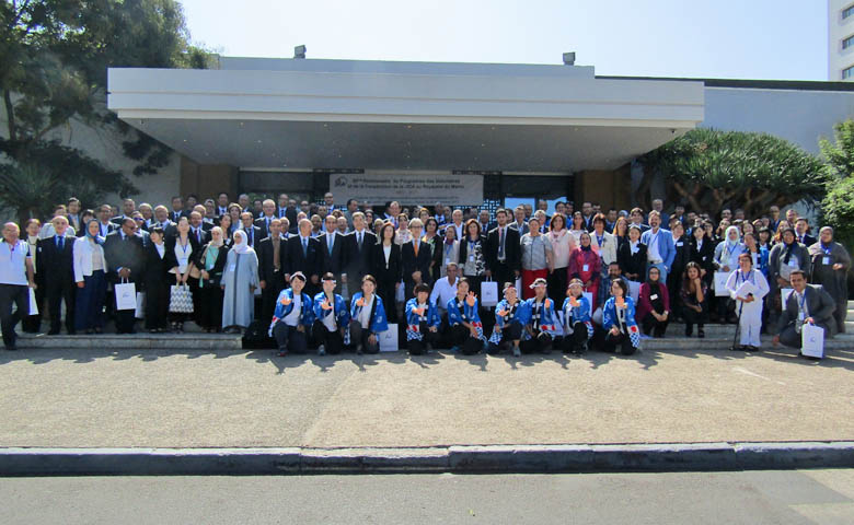 Cérémonie du 50ème anniversaire du programme des volontaires et de la coopération de la JICA au Maroc - 28/09/2017