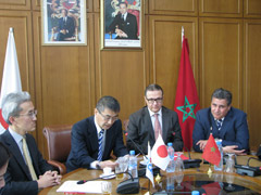 Signature de l’Echange de Notes relative au prêt en yen japonais pour le Projet : Programme d’appui au Plan Maroc Vert - 2016/03/04
