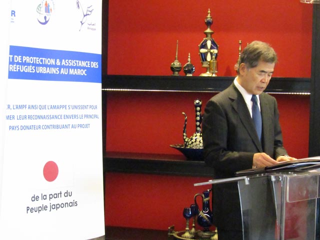 Lancement du « Projet de protection et d’assistance aux réfugiés résidant au Maroc » initié par le HCR - 13/04/2018