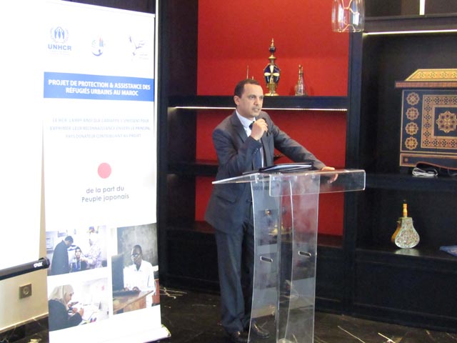 Lancement du « Projet de protection et d’assistance aux réfugiés résidant au Maroc » initié par le HCR - 13/04/2018