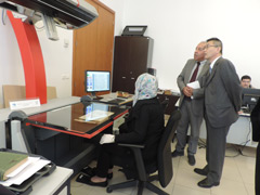 Visite de l’Ambassadeur KUROKAWA à la Bibliothèque Nationale du Royaume du Maroc - 2016/01/21