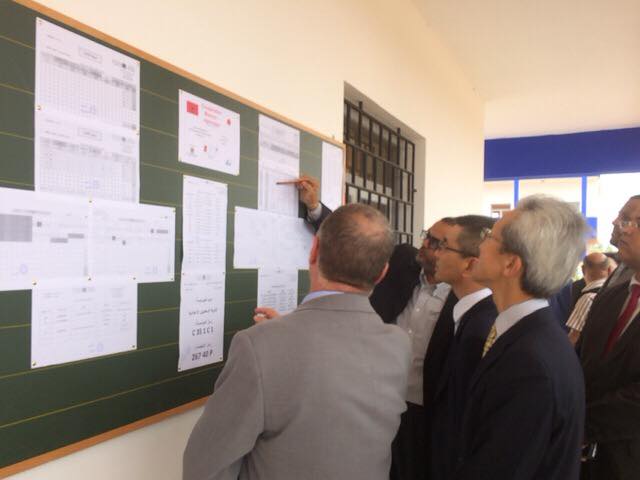 Visite de l’Ambassadeur KUROKAWA au collège Essaadiyine réalisé dans le cadre du « Programme de l’Appui au Secteur de l'Éducation de Base » - 2016/11/03