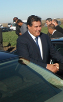 Visite de S.E. M. Aziz AKHANNOUCH au site du Projet d’amélioration du système d’irrigation dans le périmètre irrigué des Doukkala Abda