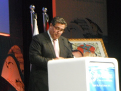 Cérémonie commémorative du 30ème anniversaire de la coopération halieutique Japon-Maroc - M. Akhannouch, Ministre de l'Agriculture et de la Pêche maritime - 18/02/2015