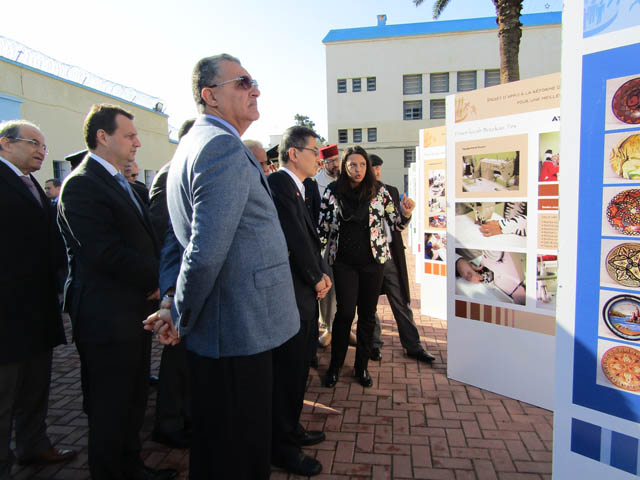 Visite de la Maison Centrale de Kenitra dans le cadre de la mise en œuvre du « Projet d’appui à la réforme du système pénitentiaire pour une meilleure réinsertion » en collaboration avec le PNUD et la DGAPR