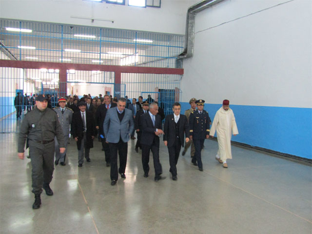 Visite de la Maison Centrale de Kenitra dans le cadre de la mise en œuvre du « Projet d’appui à la réforme du système pénitentiaire pour une meilleure réinsertion » en collaboration avec le PNUD et la DGAPR
