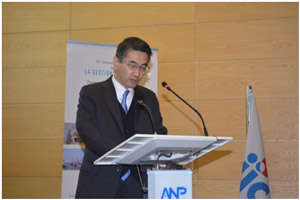 Séminaire de formation dans le domaine de la gestion portuaire (Coopération tripartite) - Allocution par l'Ambassadeur Kurokawa