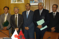 Signature des deux Echanges de Notes relatifs à deux prêts APD du Japon pour le financement du projet d’alimentation en eau potable à Fès et Meknès (ONEP) et du projet d’aménagement des routes rurales (II) (CFR) - 29/07/2011