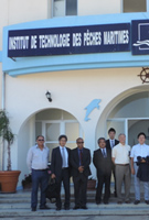 Visite de M. Tsuruho, parlementaire, à l'ITPM à Larache