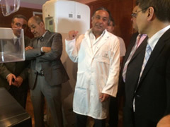 Cérémonie de réception du mammographe numérique fabriqué par FUJI FILM - 2016/07/21