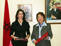 Signature de l'Echange de Notes relatif à l'Aide non-remboursable - 25/01/2010