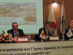 Participation de l’Ambassadeur KUROKAWA au « Séminaire sur le renforcement des capacités pour la gestion des déchets solides dans la Commune de Tiznit et les Communes avoisinantes » - 2016/02/15