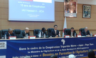1ère session de formation « Besoins en Formation de l’Agriculture Africaine » (coopération tripartite) 10/11/2014