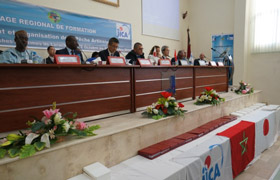 Cérémonie de Clôture de la Formation Régionale « Développement et Organisation de la Pêche Artisanale » dans le cadre du Projet de Développement des Capacités des Ressources Humaines dans le Secteur de la Pêche Maritime dans les Pays Africains Francophones - 2015/11/20