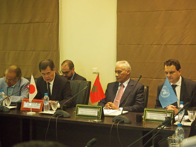 Participation de l’Ambassadeur Hanatani au comité de pilotage du «Projet d’appui à la réforme du système pénitentiaire pour une meilleure réinsertion » initiés par la Délégation Général à l’Administration Pénitentiaire et à la Réinsertion (DGAPR) et le PNUD Maroc - 22/06/2017