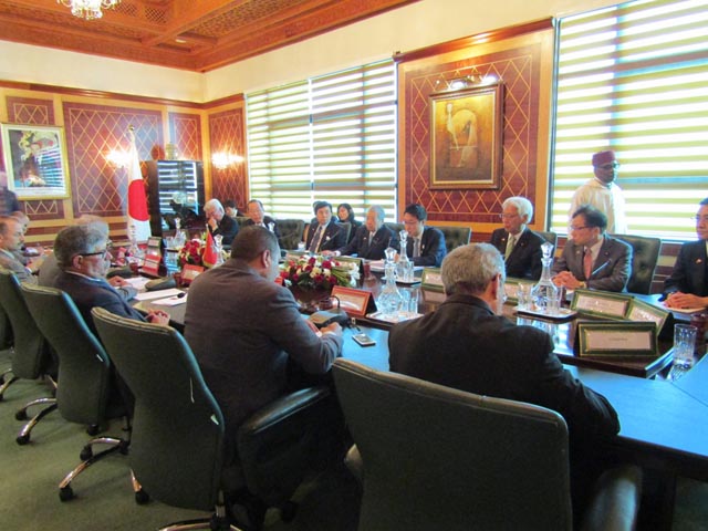 La visite officielle de S.E. M. Date, le Président de la Chambre des Conseillers du Japon, au Maroc