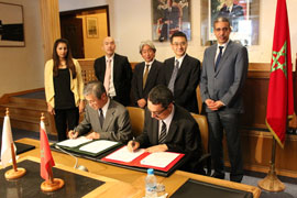 Signature du protocole d’entente entre Hanshin Expressway Company Limited et Société Nationale des Autoroutes du Maroc - 24/07/2015
