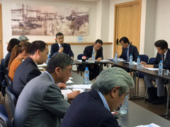 Réunion des entreprises japonaises organisée par la JETRO - 2016/06/24