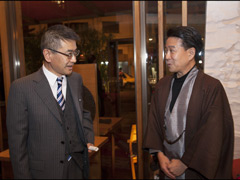 « MYTHIC KYOTO-the traditional art of kimono obi by Sawaya- » organisé par le restaurant de gastronomie japonaise ILOLI - 2016/02/22