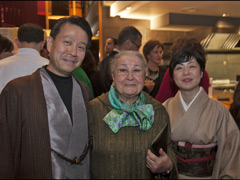 « MYTHIC KYOTO-the traditional art of kimono obi by Sawaya- » organisé par le restaurant de gastronomie japonaise ILOLI - 2016/02/22