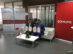 Cérémonie de signature du mémorandum d’entente avec The Bank of Tokyo-Mitsubishi UFJ et l'AMDI - 2016/09/02