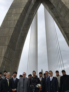 Démonstration de la « Ninja Tech », coopération technique de l’ADM et de Hanshin Expressway - 2016/05/11