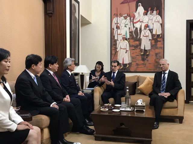 La visite au Maroc de la délégation du Groupe d'amitié parlementaire Japon-Maroc(du 8 au 12 septembre 2019)