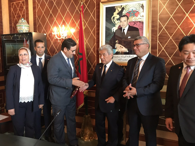 La visite au Maroc de la délégation du Groupe d'amitié parlementaire Japon-Maroc(du 8 au 12 septembre 2019)