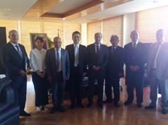 Entretien de l’Ambassadeur KUROKAWA avec le Ministre de l'Emploi et des Affaires sociales - 2015/08/19